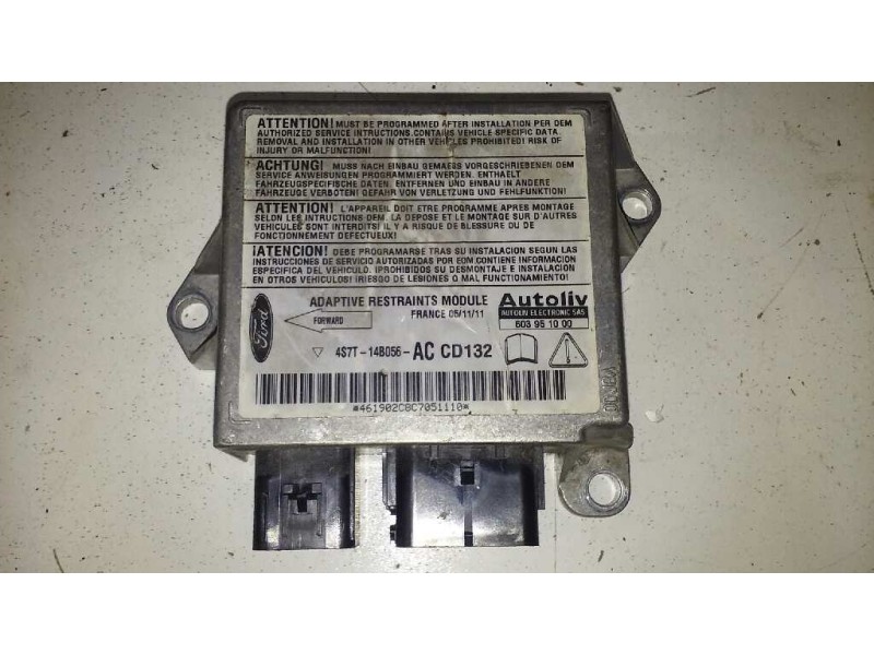 Recambio de centralita airbag para ford mondeo turnier (ge) futura referencia OEM IAM 4S7T14B05AC 4S7T14B05AC 