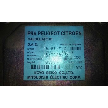Recambio de centralita direccion para citroën c3 1.4 exclusive referencia OEM IAM 9649847780  