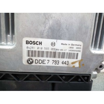 Recambio de centralita motor uce para bmw serie 3 berlina (e46) 320d referencia OEM IAM 7793443 0281010565 