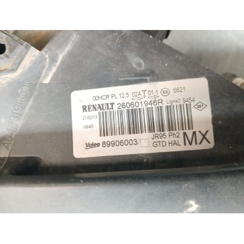 Recambio de faro izquierdo para renault grand scénic iii (jz0/1_) 1.5 dci referencia OEM IAM 260601946R 260601946r 89906003