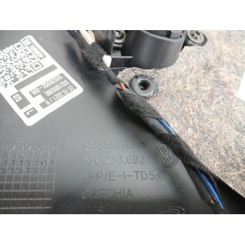 Recambio de guarnecido puerta trasera izquierda para volkswagen arteon (3h8) referencia OEM IAM 3G8867211  