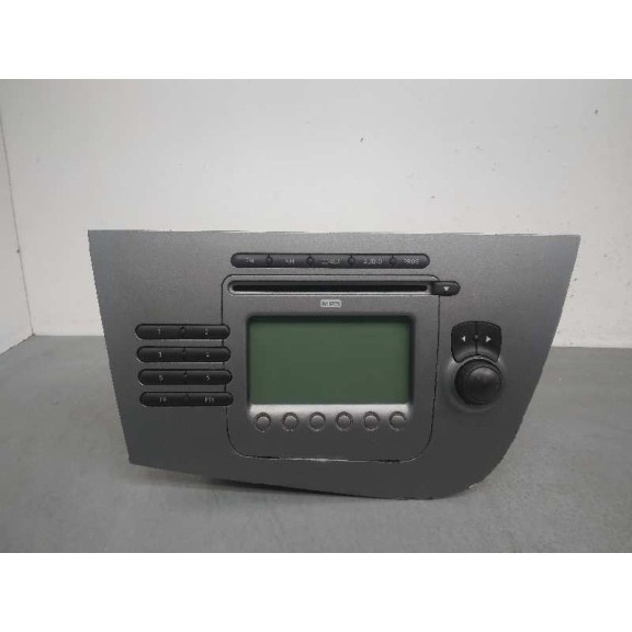 Recambio de sistema audio / radio cd para seat leon (1p1) fr 1 referencia OEM IAM 1P1035186B  