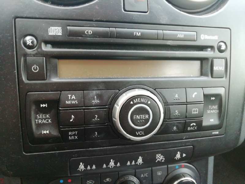 Recambio de sistema audio / radio cd para nissan qashqai (j10) acenta 4x4 referencia OEM IAM 28185JD00A  