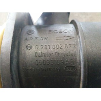 Recambio de caudalimetro para chrysler pt cruiser (pt) 2.2 crd touring referencia OEM IAM 0281002572  