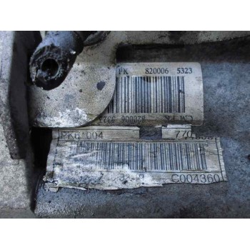 Recambio de caja cambios para renault vel satis (bj0) expression referencia OEM IAM PK6004 RECOGER CASCO 6V