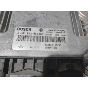 Recambio de centralita motor uce para renault espace iv (jk0) dynamique referencia OEM IAM 0281012058 8200311550 1039S06748