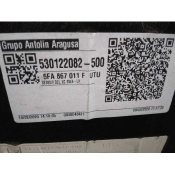 Recambio de guarnecido puerta delantera izquierda para seat leon (kl1) xcellence referencia OEM IAM 5FA867011 CON MANETA INTERIO