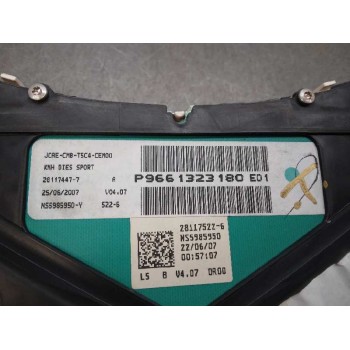 Recambio de cuadro instrumentos para peugeot 307 break/sw (s2) sw pack + referencia OEM IAM P9661323180 9661323180 
