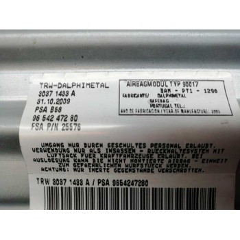 Recambio de airbag delantero derecho para citroën c4 picasso exclusive referencia OEM IAM 9654247280 30371433A 