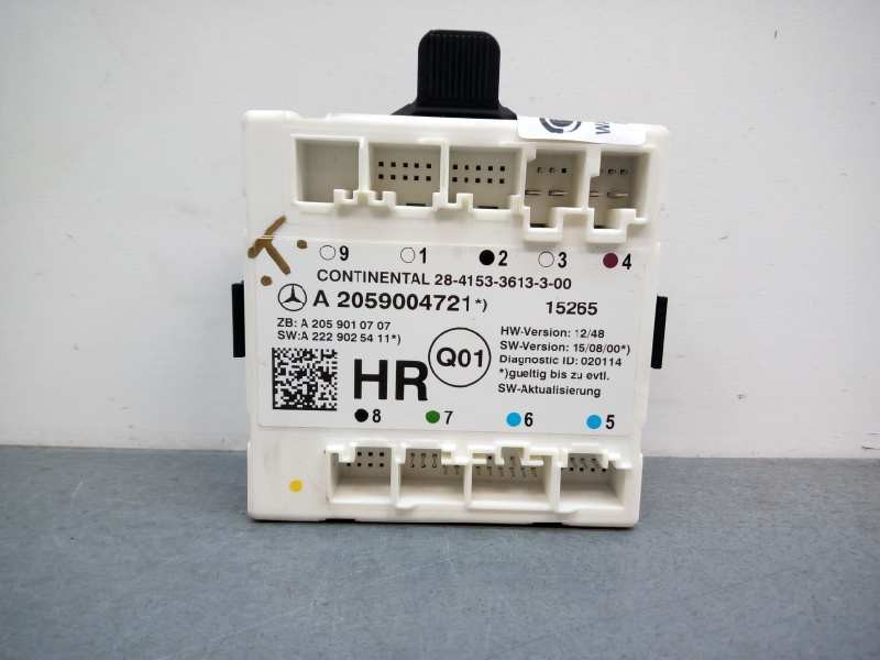 Recambio de centralita cierre para mercedes-benz clase c w205 c200 bluetec referencia OEM IAM A2059004721 DEL DERECHA 