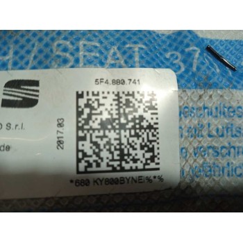 Recambio de airbag cortina delantero izquierdo para seat leon (5f1) reference referencia OEM IAM 5F4880741  