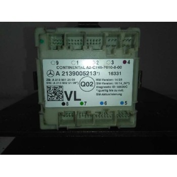 MODULO ELECTRONICO A2139005213 PUERTA DELANTERA IZQUIERDA