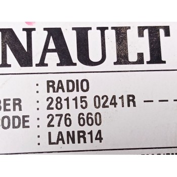 Recambio de sistema navegacion gps para renault megane iv berlina 5p intens referencia OEM IAM 281150241R  caja