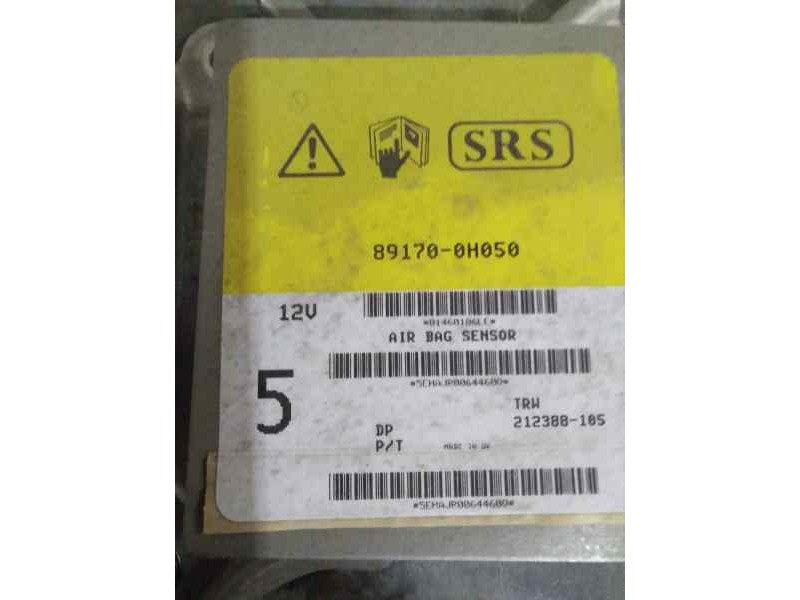 Recambio de centralita airbag para peugeot 107 urban referencia OEM IAM 891700H050  