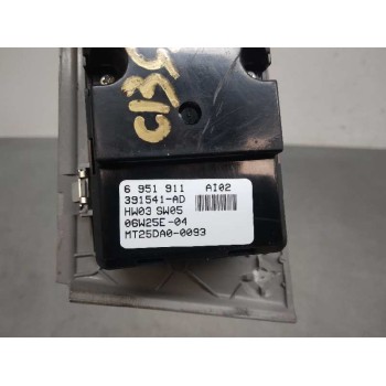 Recambio de mando elevalunas delantero izquierdo para bmw serie 5 berlina (e60) 530d referencia OEM IAM 6951911 391541AD MT25DA0