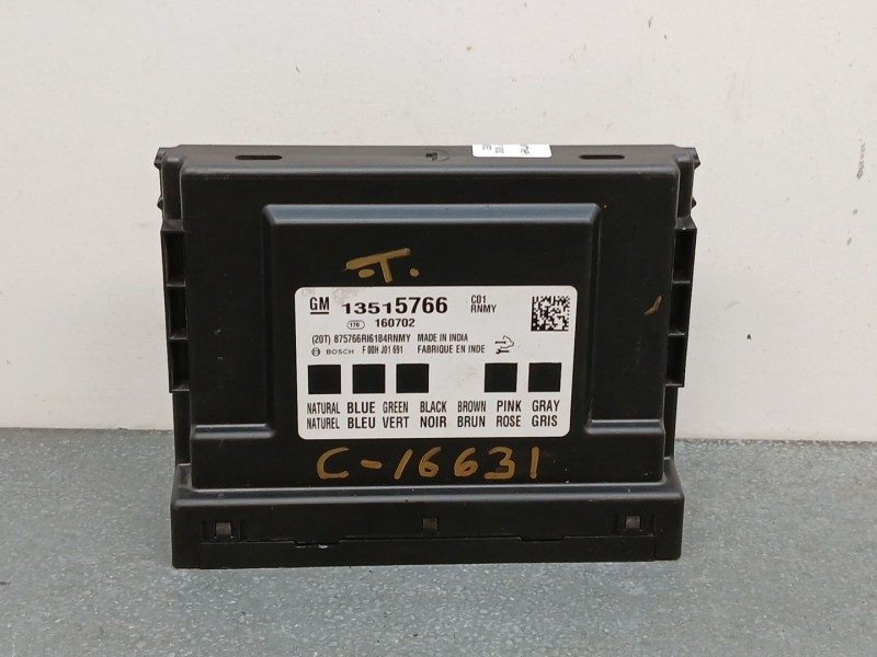 Recambio de centralita bsi para opel insignia berlina expression referencia OEM IAM 13515766  