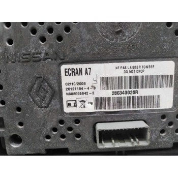 PANTALLA MULTIFUNCION 280340026R NAVEGADOR