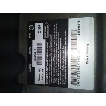 Recambio de centralita airbag para alfa romeo 156 sportwagon 1.9 jtd 16v cat referencia OEM IAM 5WK43278 60680213 