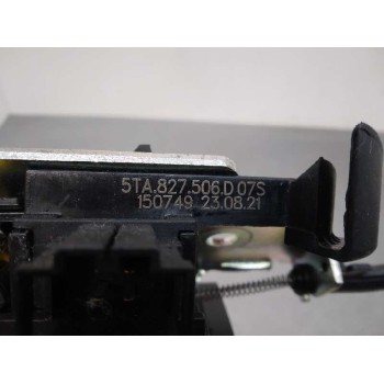 Recambio de cerradura maletero / porton para volkswagen arteon (3h8) referencia OEM IAM 5TA827506D 4 PINES 