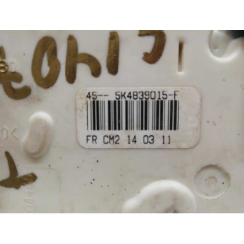 Recambio de cerradura puerta trasera izquierda para volkswagen polo (6r1) advance referencia OEM IAM 5K4839015F 5K4839015M 7 PIN