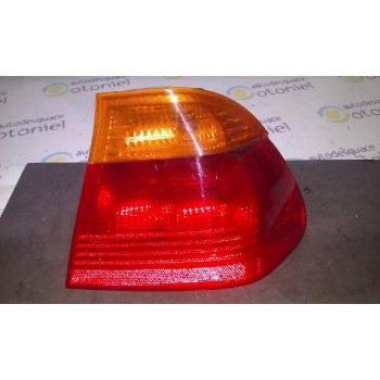 Recambio de piloto trasero derecho para bmw serie 3 berlina (e46) 320d referencia OEM IAM  AMBAR ROJO EXT