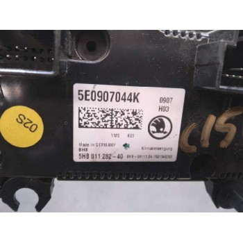 Recambio de mando climatizador para skoda octavia combi (5e5) style referencia OEM IAM 5E0907044K  