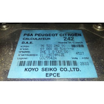 Recambio de centralita direccion para citroën c2 empresa referencia OEM IAM 9652024280  