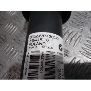 Recambio de amortiguador trasero derecho para bmw serie 3 lim. (f30) 320i referencia OEM IAM 33526874369  