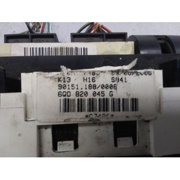 Recambio de mando calefaccion / aire acondicionado para volkswagen polo (9n3) 1.4 tdi referencia OEM IAM 6Q0820045G  