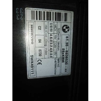 Recambio de modulo electronico para bmw serie 5 berlina (e60) 530d referencia OEM IAM 61356938530  