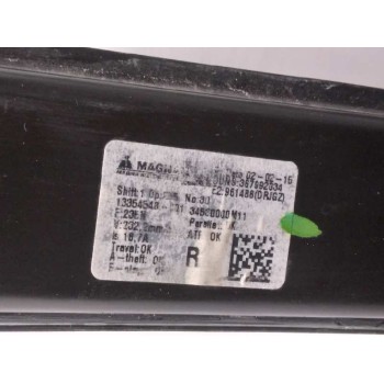 Recambio de elevalunas delantero derecho para opel meriva b selective referencia OEM IAM M11279D00 7 CABLES 