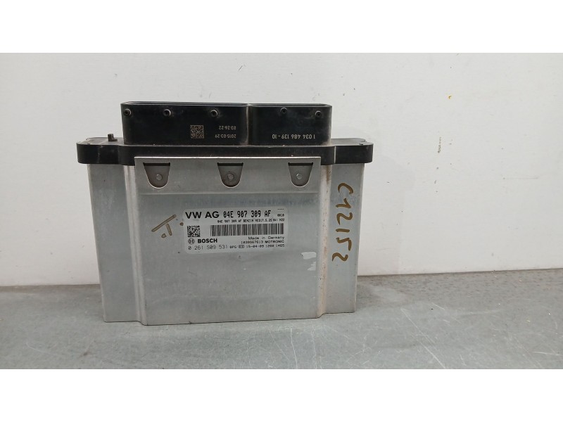 Recambio de centralita motor uce para seat leon (5f1) 1.2 tsi referencia OEM IAM 04e907309af 0261s09531 