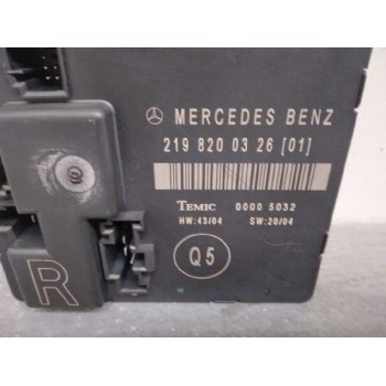 Recambio de modulo electronico para mercedes-benz clase cls (w219) 350 cgi (219.357) referencia OEM IAM 2198200326  