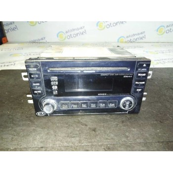 Recambio de sistema audio / radio cd para kia carens 2.0 crdi ex monovolumen referencia OEM IAM   