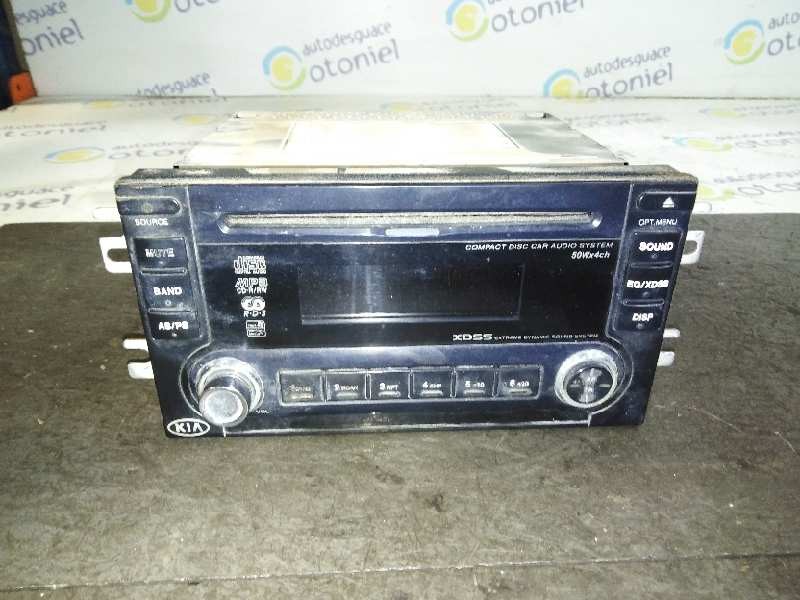 Recambio de sistema audio / radio cd para kia carens 2.0 crdi ex monovolumen referencia OEM IAM   