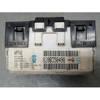 Recambio de display para renault megane ii familiar 1.5 dci diesel referencia OEM IAM 8200350498 21675996 8200350498A