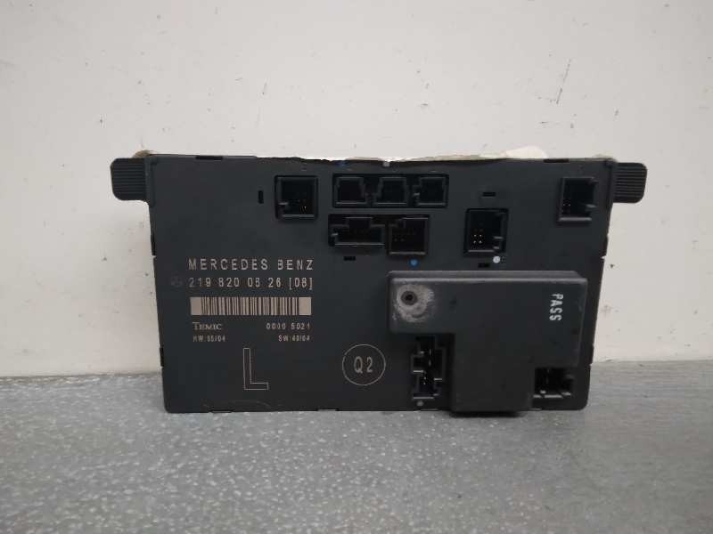 Recambio de modulo electronico para mercedes-benz clase cls (w219) 350 cgi (219.357) referencia OEM IAM 2198200626  