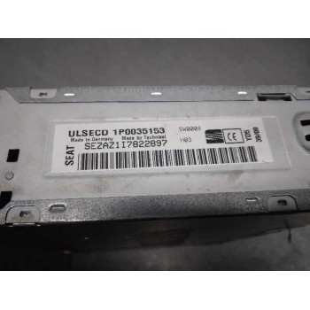 Recambio de sistema audio / radio cd para seat leon (1p1) reference ecomotive referencia OEM IAM 1P0035153 2ºSERIE 