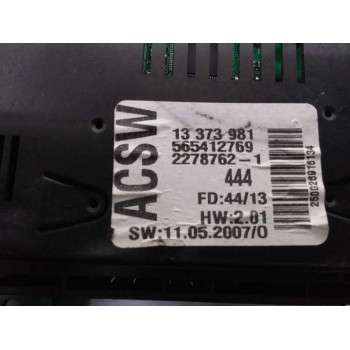 Recambio de display para opel zafira b family referencia OEM IAM 13373981  