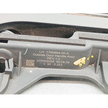 Recambio de maneta exterior delantera izquierda para tesla model 3 (5yj3) ev awd referencia OEM IAM 178088400a  