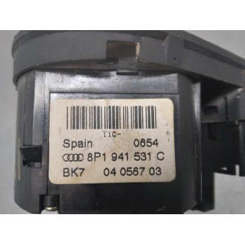 Recambio de mando luces para audi a3 (8p) 2.0 tdi ambiente referencia OEM IAM 8P1941531C INTERMITENTES PINTURA MAL
