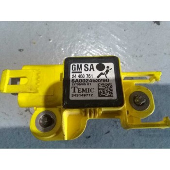 Recambio de sensor para opel astra h berlina cosmo referencia OEM IAM 24460761 AIRBAG PILAR IZQUIERDO