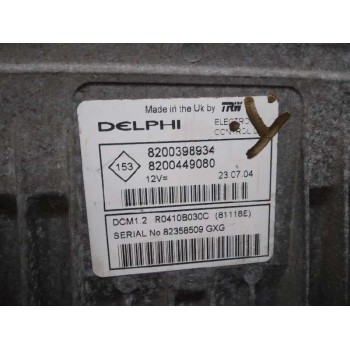 Recambio de centralita motor uce para renault modus confort dynamique referencia OEM IAM 8200398934 8200449080 