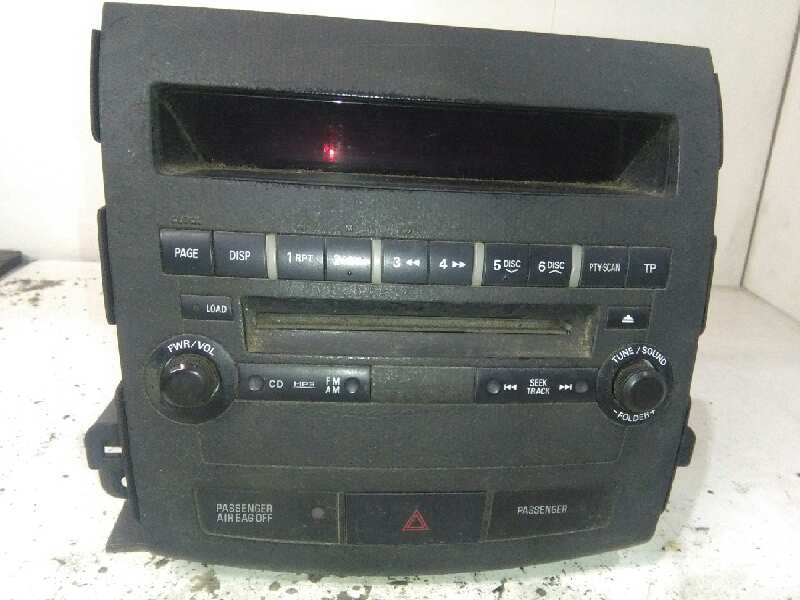 Recambio de sistema audio / radio cd para peugeot 4007 premium referencia OEM IAM 8002A538XA  PANTALLA