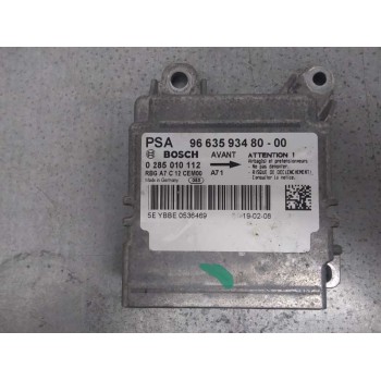 Recambio de centralita airbag para peugeot 207 premium referencia OEM IAM 9663593480 0285010112 