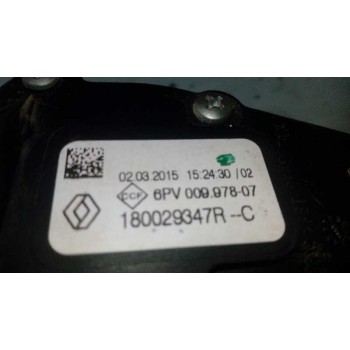 Recambio de potenciometro pedal para renault clio iv dynamique referencia OEM IAM 180029347R  6 PINS