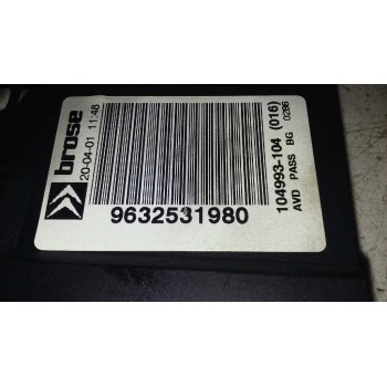 Recambio de motor elevalunas delantero derecho para citroën c5 berlina 2.0 hdi sx referencia OEM IAM 9632531980  