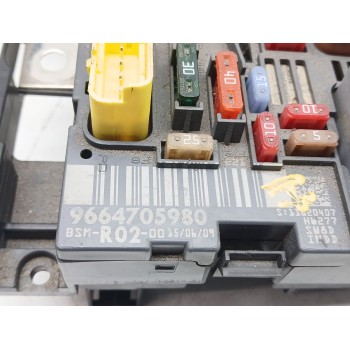 Recambio de centralita bsm para peugeot 3008 i monospace (0u_) 1.6 hdi referencia OEM IAM 9664705980  