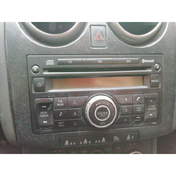 Recambio de sistema audio / radio cd para nissan qashqai (j10) acenta referencia OEM IAM   