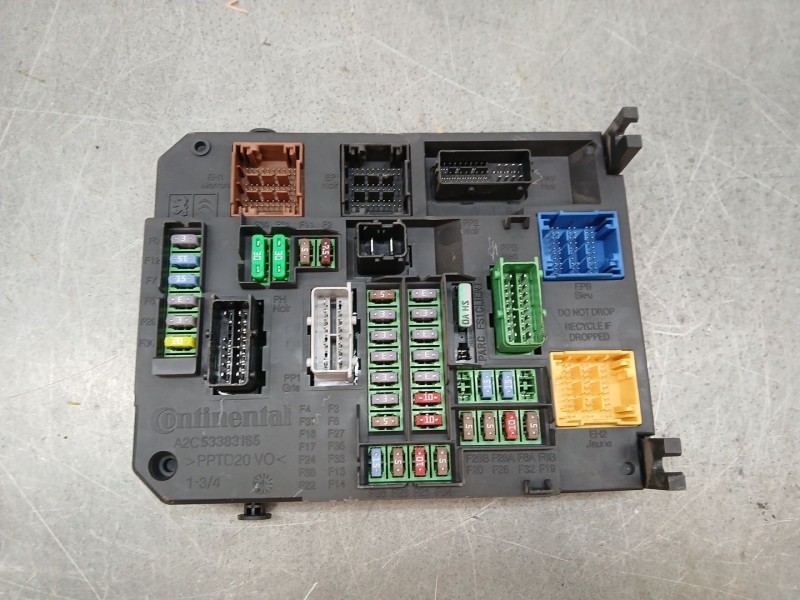 Recambio de centralita bsi para citroën c4 ii (nc_) 1.6 bluehdi 100 referencia OEM IAM A2C388487c0 980668798001 9806687980